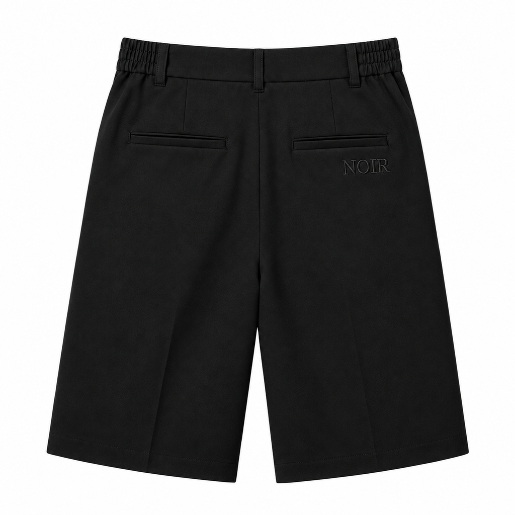 NOIR SIGNATURE BERMUDA SHORTS