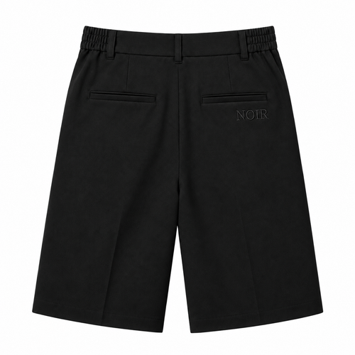 NOIR SIGNATURE BERMUDA SHORTS