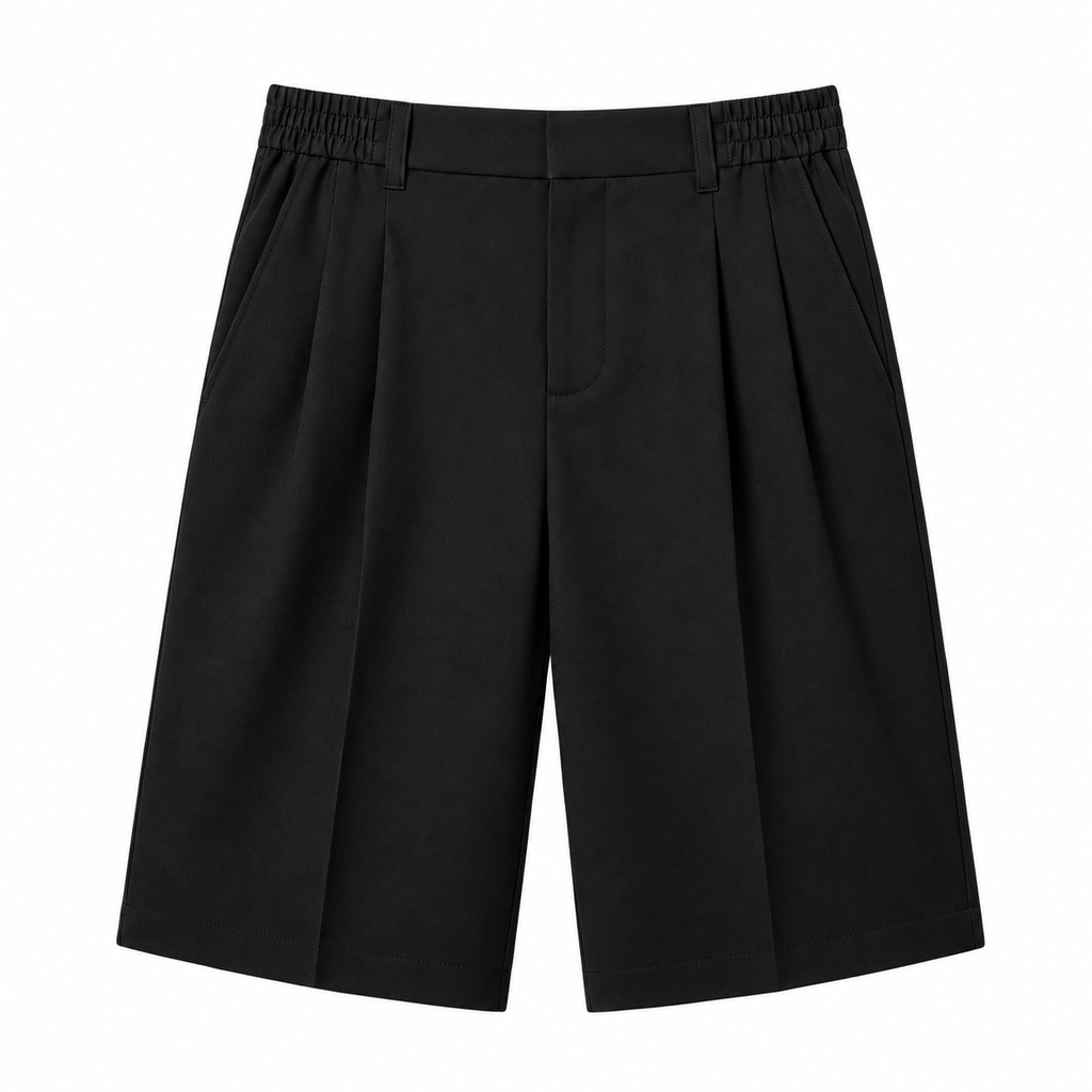 NOIR SIGNATURE BERMUDA SHORTS